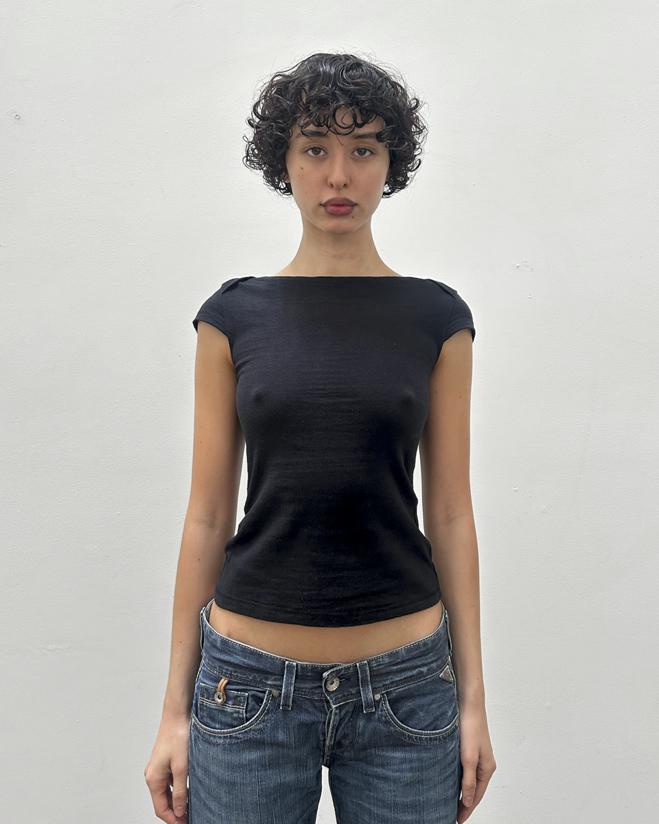 Vivienne Westwood RED Label Cotton Boat Neck Top