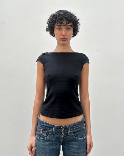 Vivienne Westwood RED Label Cotton Boat Neck Top