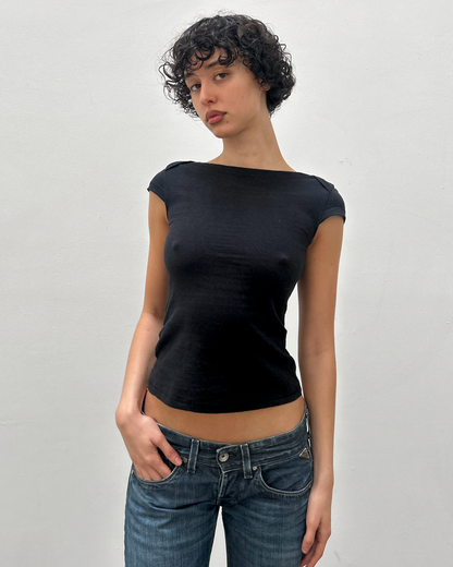 Vivienne Westwood RED Label Cotton Boat Neck Top