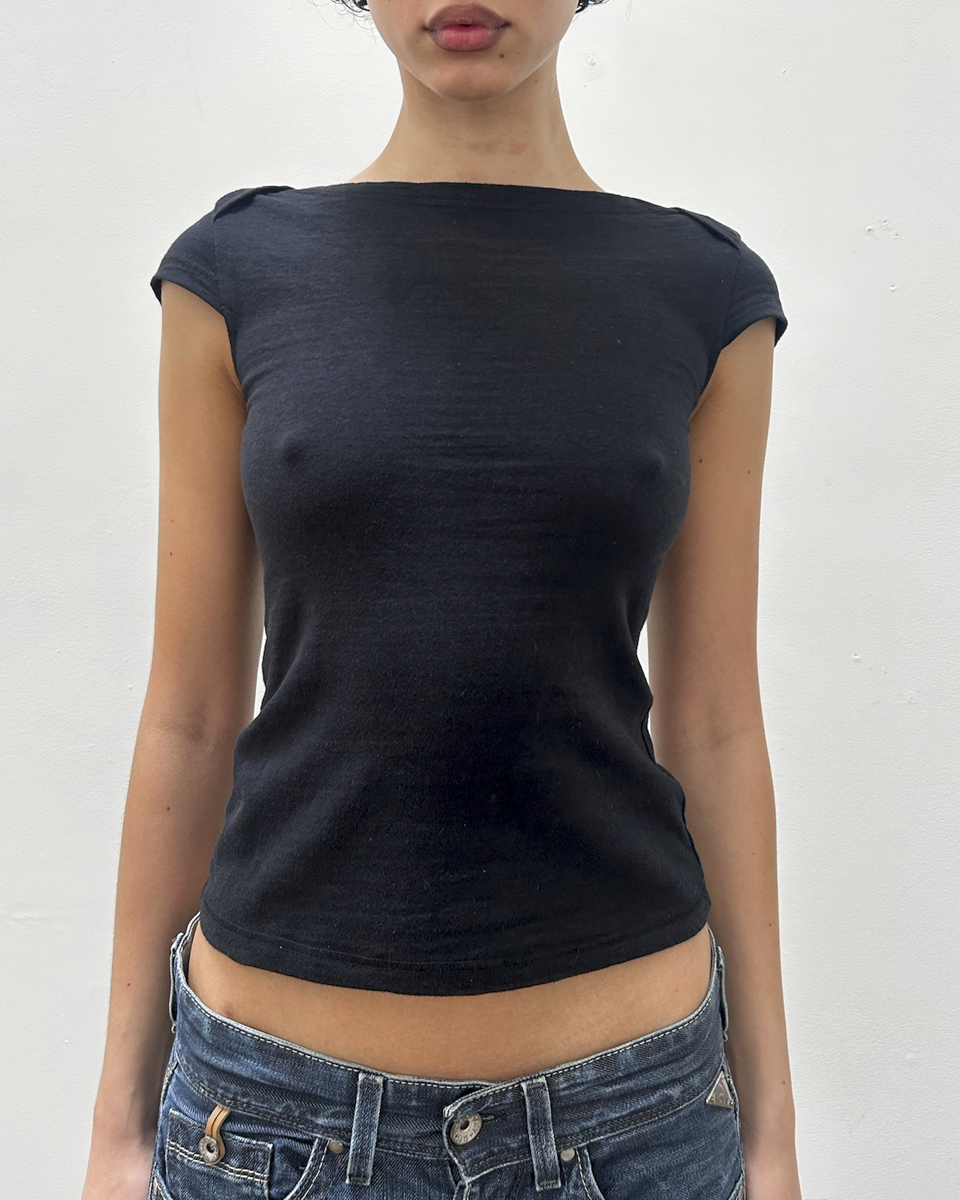 Vivienne Westwood RED Label Cotton Boat Neck Top