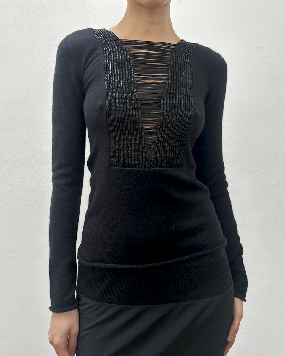 Gucci by Tom Ford Deep V-Neck Top