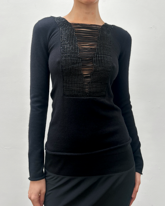 Gucci by Tom Ford Deep V-Neck Top