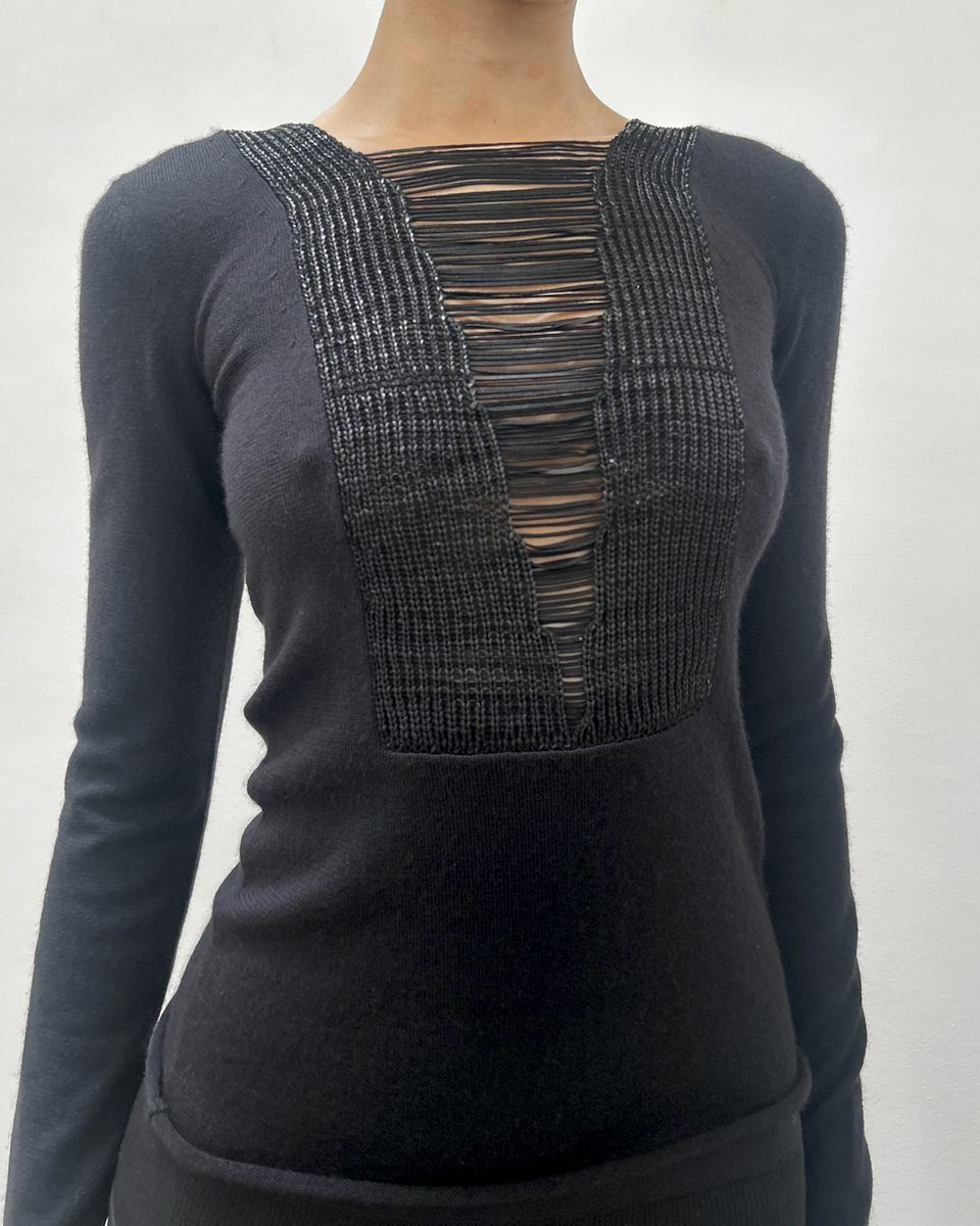 Gucci by Tom Ford Deep V-Neck Top