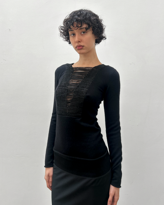 Gucci by Tom Ford Deep V-Neck Top