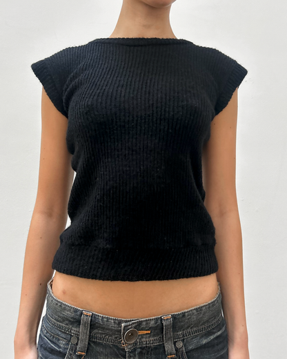 Y's Yohji Yamamoto Wool Knit Top