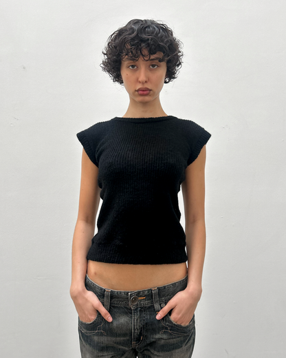 Y's Yohji Yamamoto Wool Knit Top