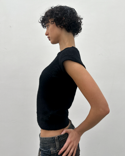 Y's Yohji Yamamoto Wool Knit Top