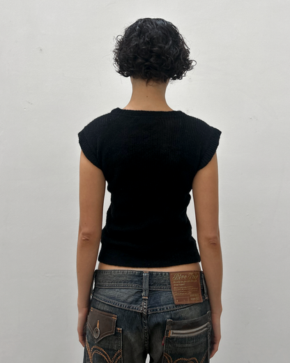 Y's Yohji Yamamoto Wool Knit Top