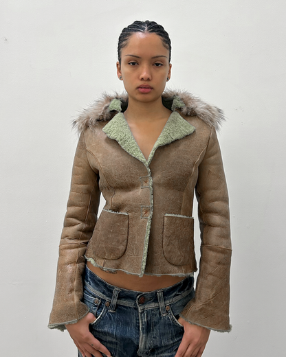 Pinko Fur Trim Jacket