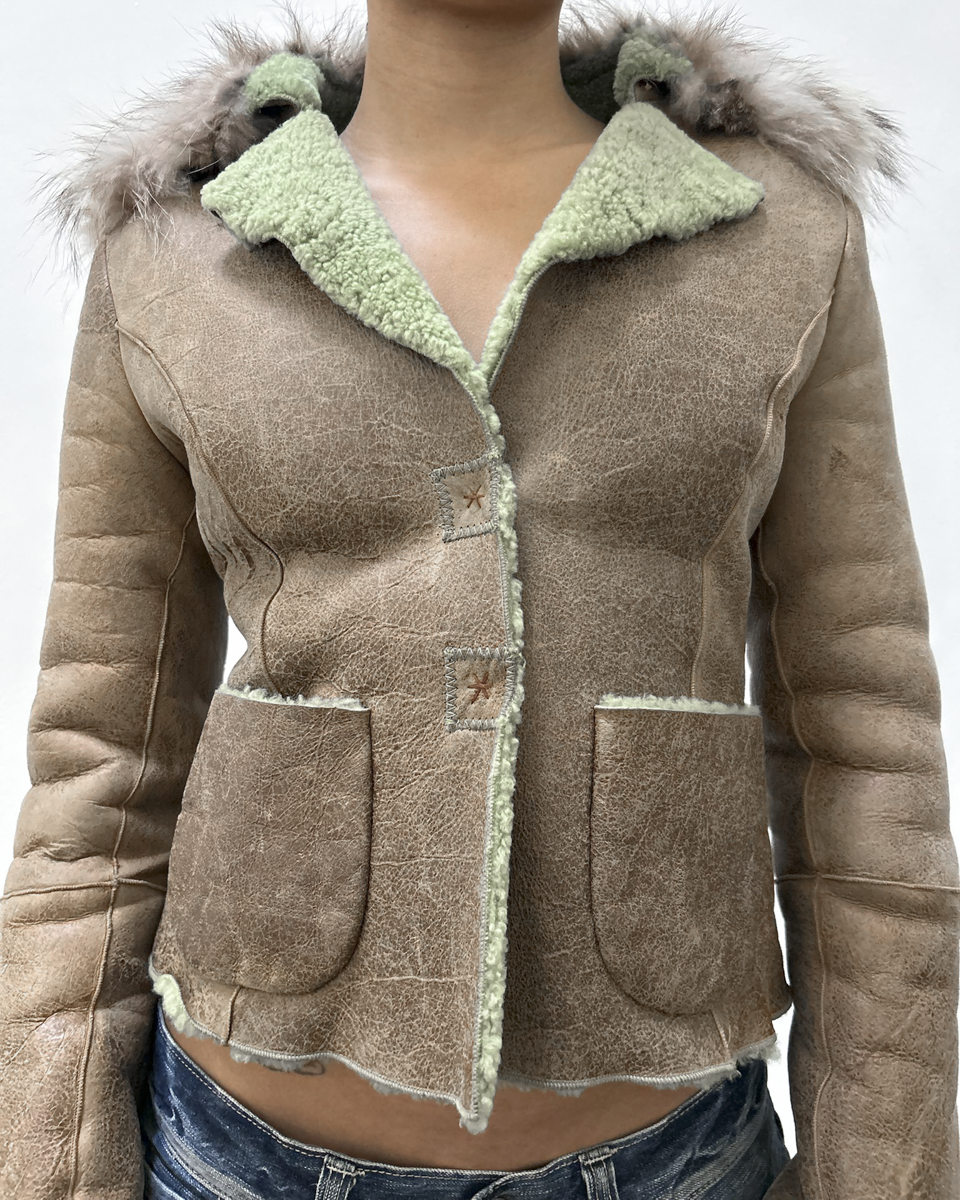 Pinko Fur Trim Jacket