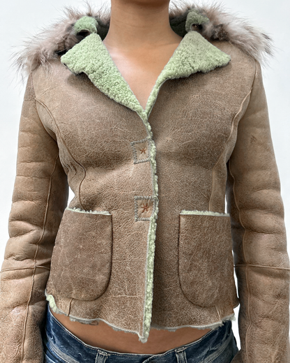 Pinko Fur Trim Jacket