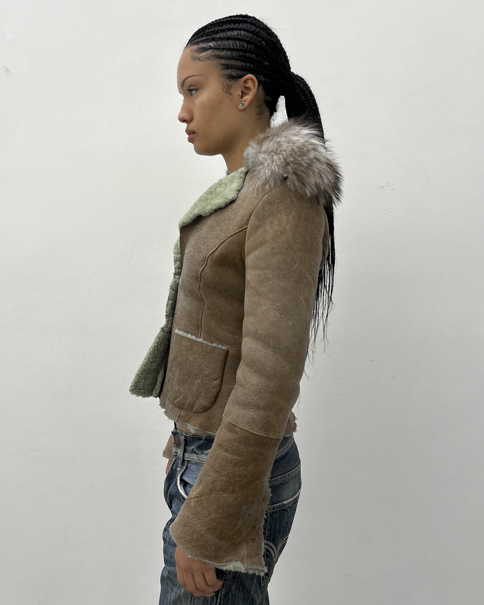 Pinko Fur Trim Jacket