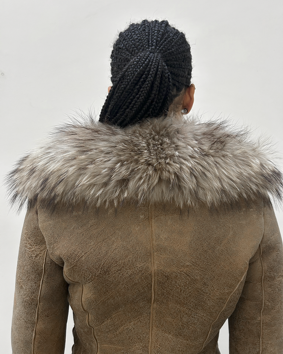 Pinko Fur Trim Jacket