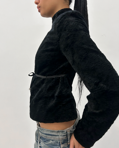 Pinko "Velvet" Double-Zip Jacket