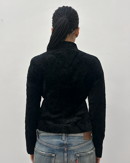 Pinko "Velvet" Double-Zip Jacket