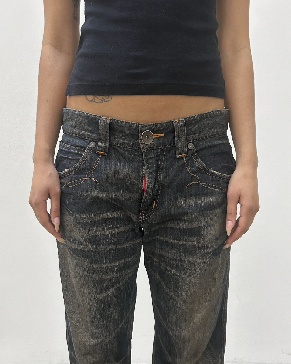 Edwin 503 BlueTrip 32/32 Rust Wash Denim