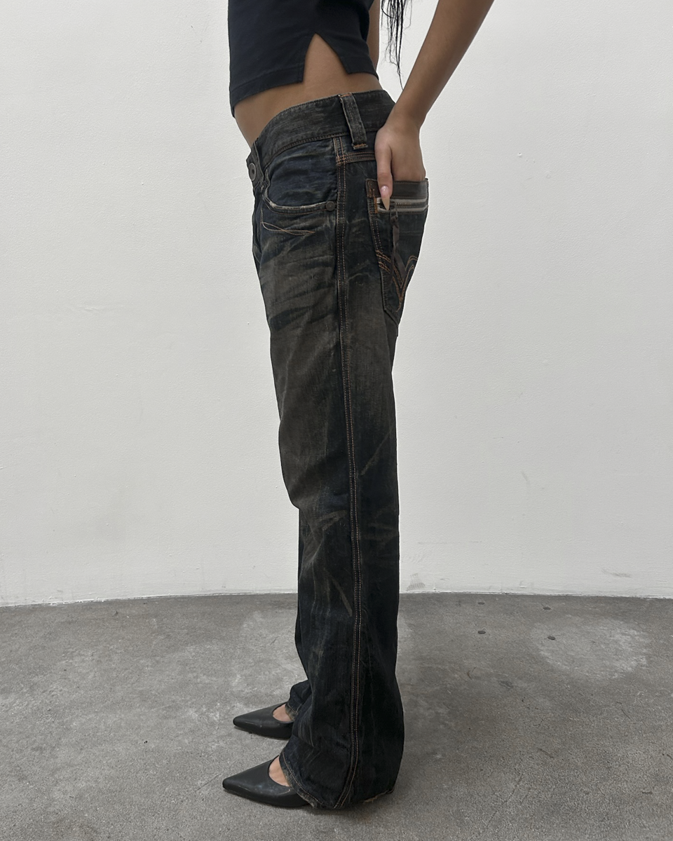 Edwin 503 BlueTrip 32/32 Rust Wash Denim