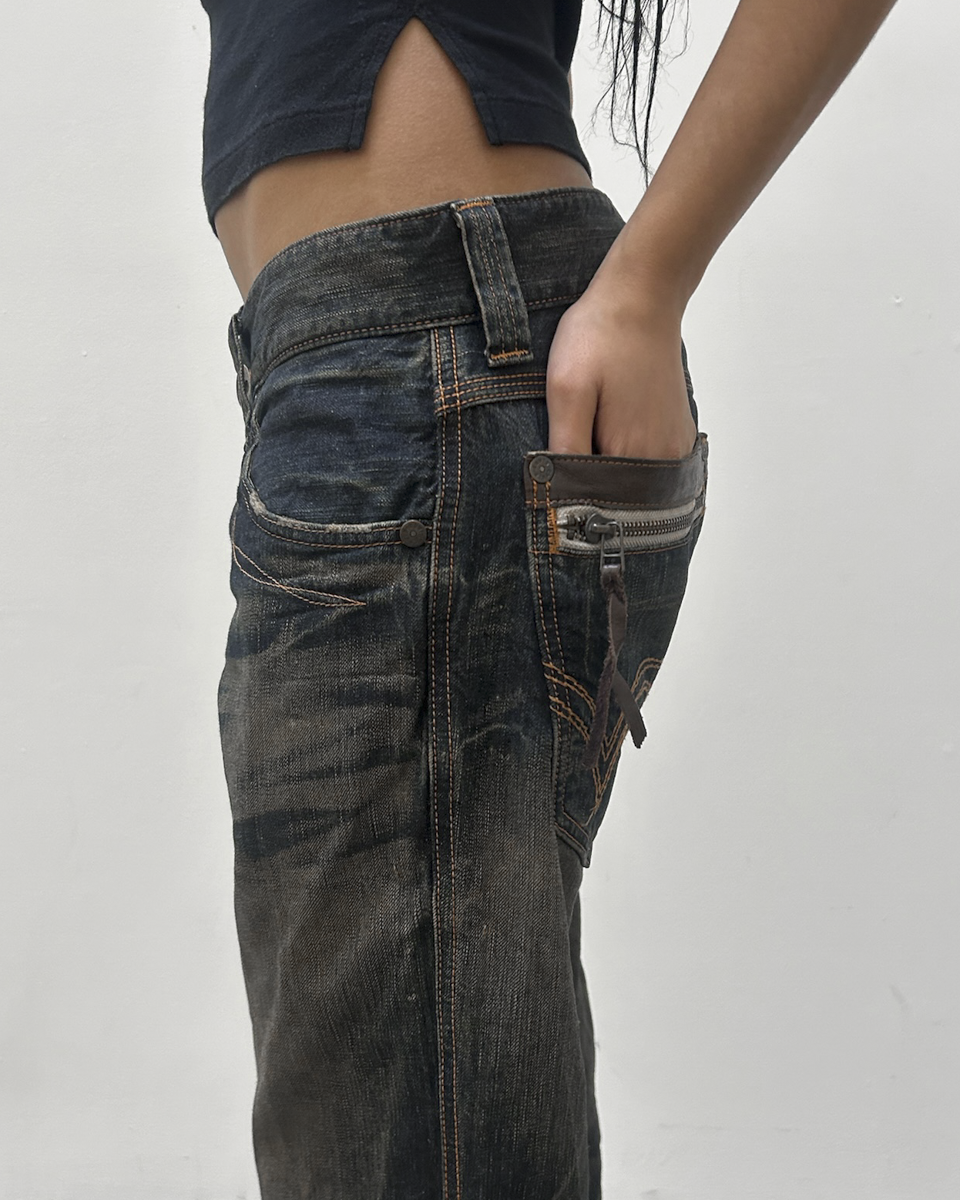 Edwin 503 BlueTrip 32/32 Rust Wash Denim