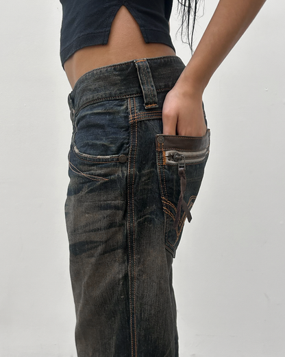 Edwin 503 BlueTrip 32/32 Rust Wash Denim