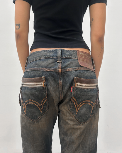 Edwin 503 BlueTrip 32/32 Rust Wash Denim