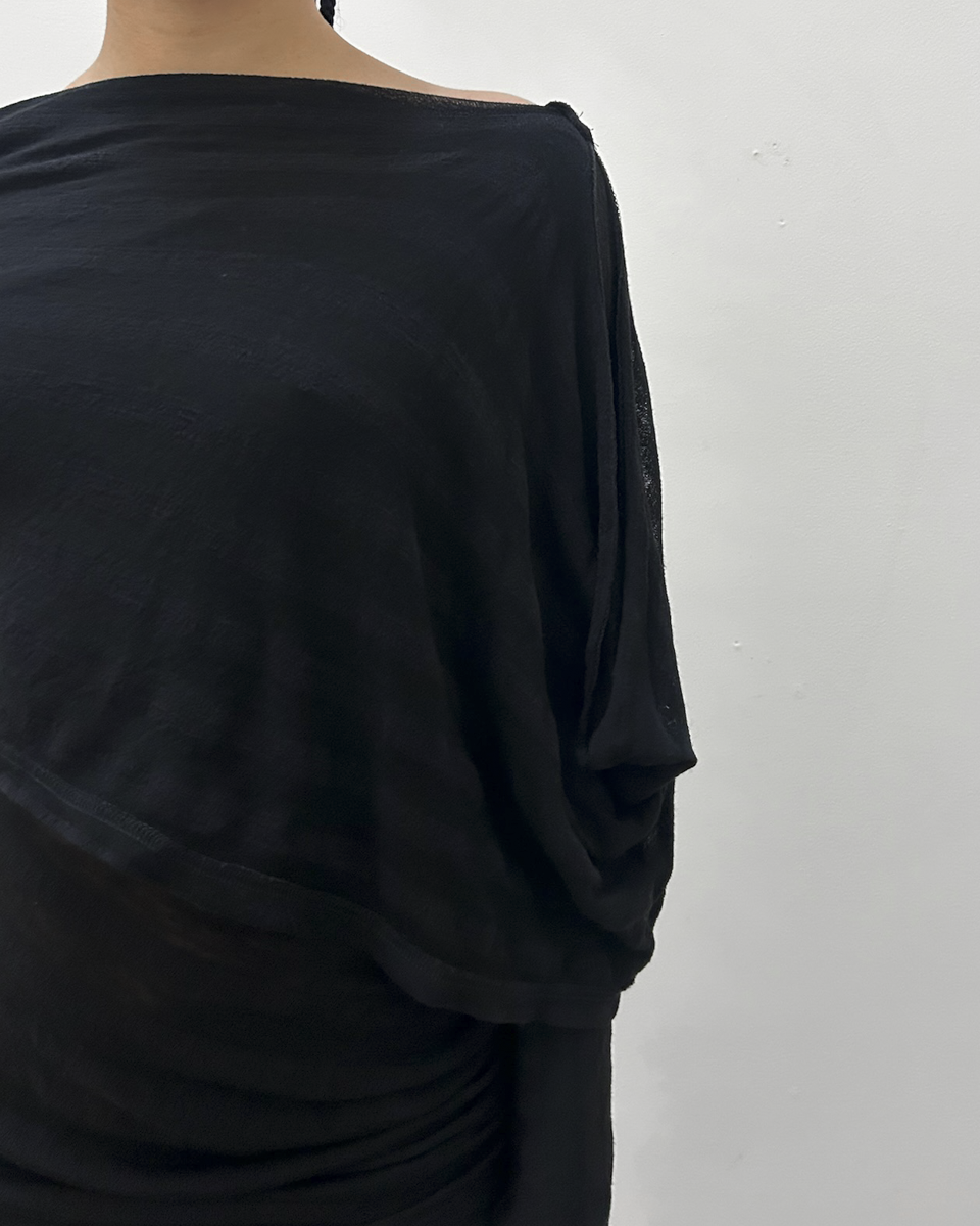 Y’s Yohji Yamamoto Draped Top