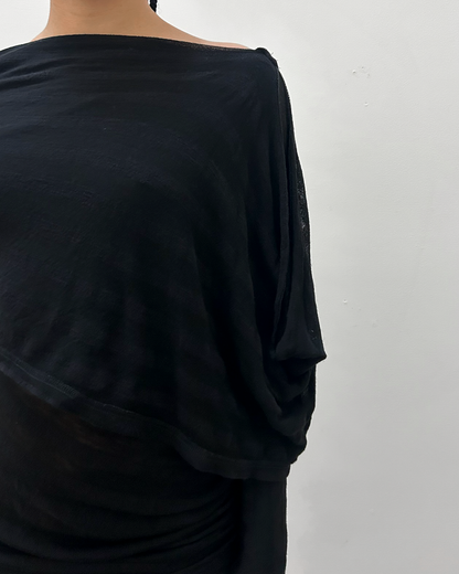 Y’s Yohji Yamamoto Draped Top