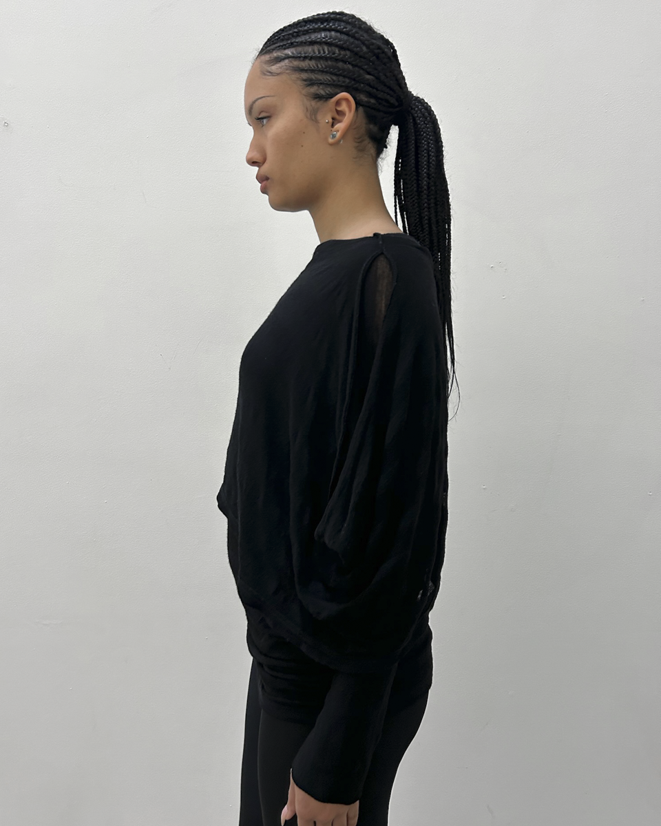 Y’s Yohji Yamamoto Draped Top