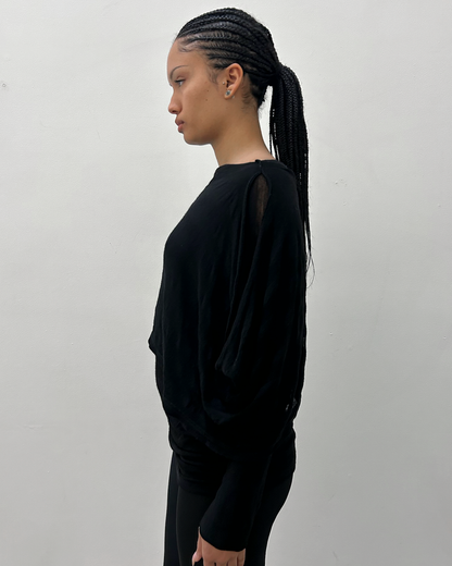 Y’s Yohji Yamamoto Draped Top