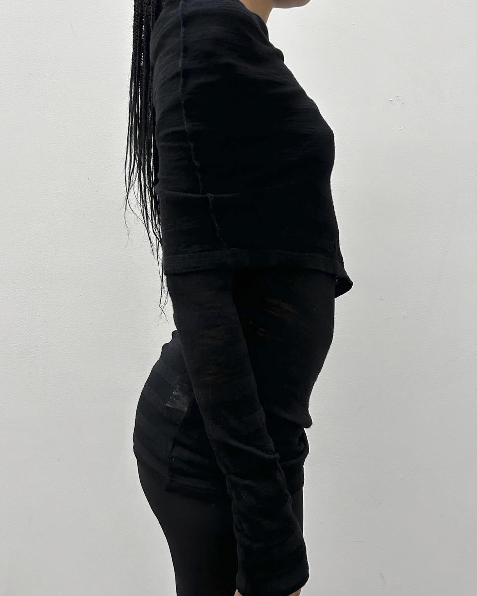 Y’s Yohji Yamamoto Draped Top