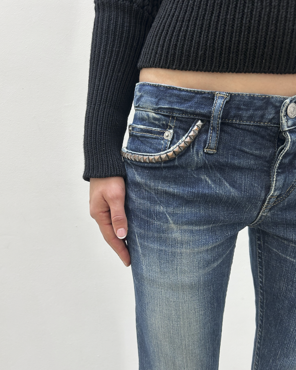 Hysteric Glamour Studded Denim