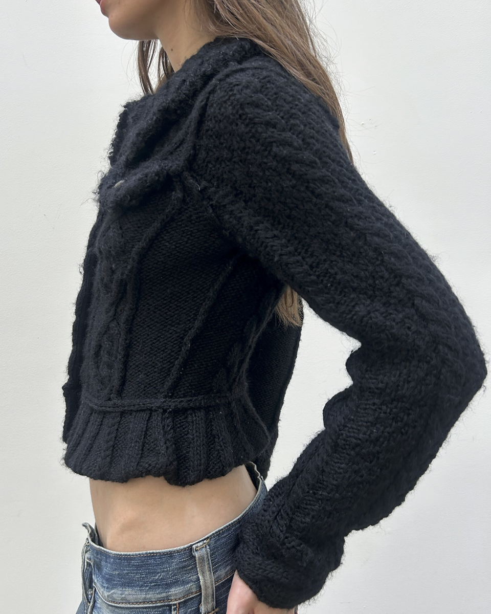 Burberry Wool Peplum Jacket