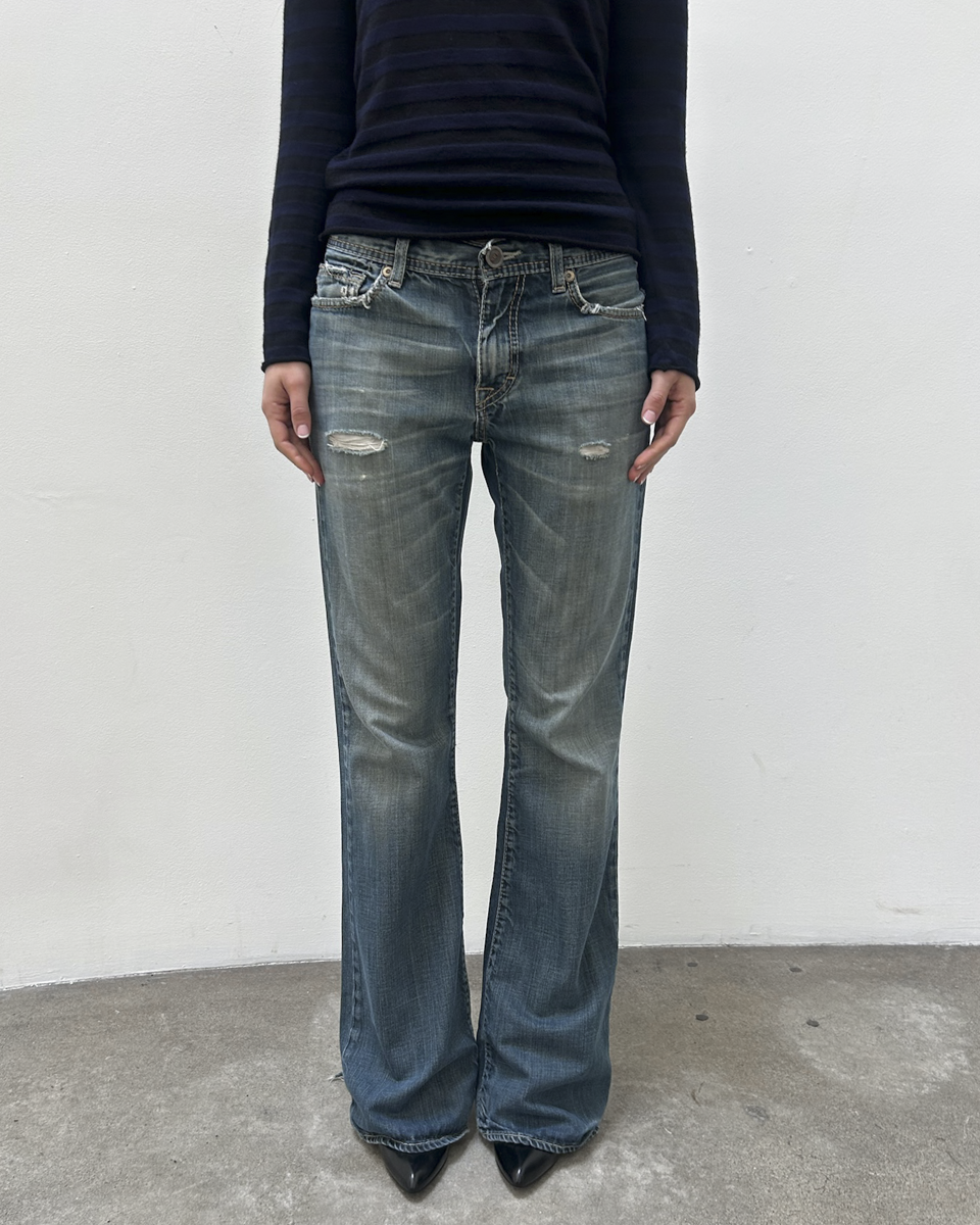 BKE Distressed Denim