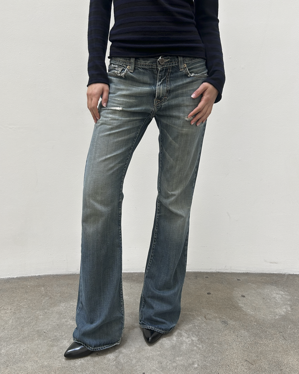 BKE Distressed Denim