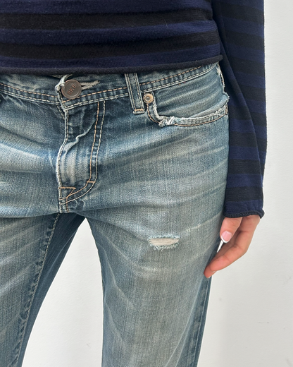 BKE Distressed Denim