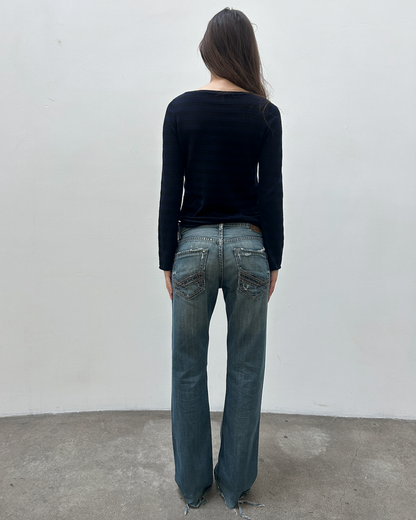 BKE Distressed Denim