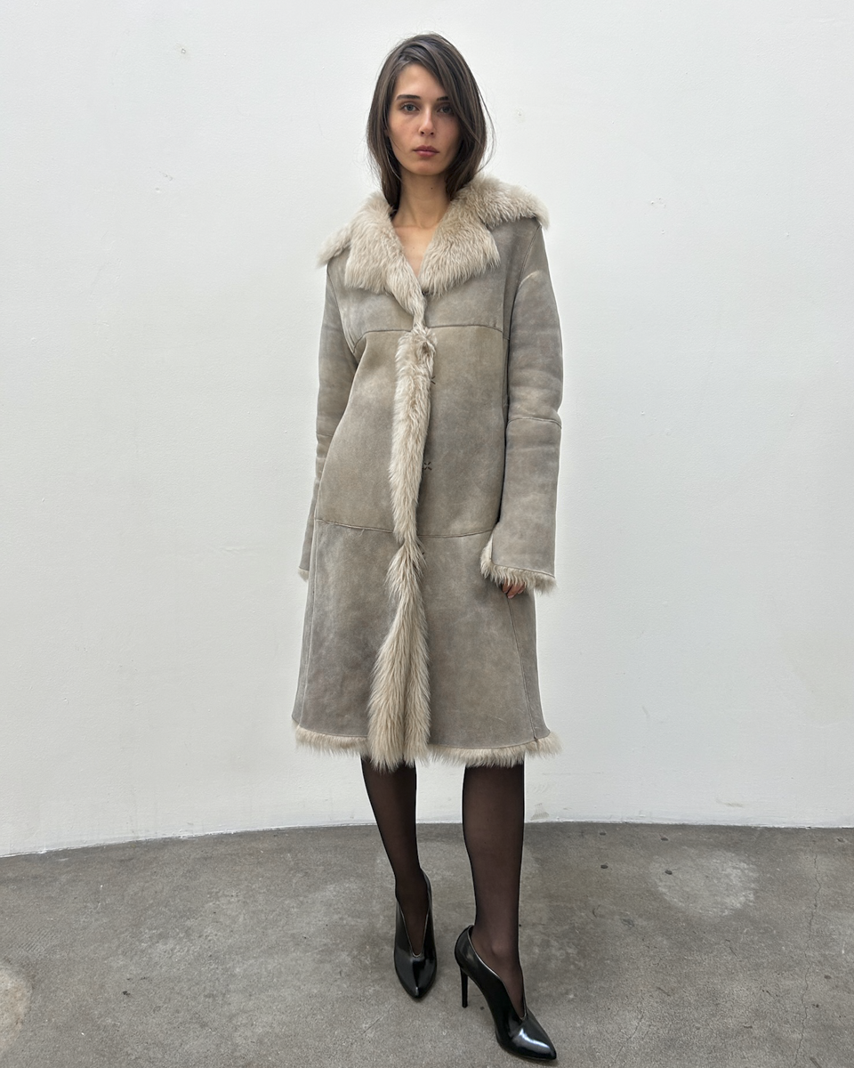 Strenesse Shearling Coat