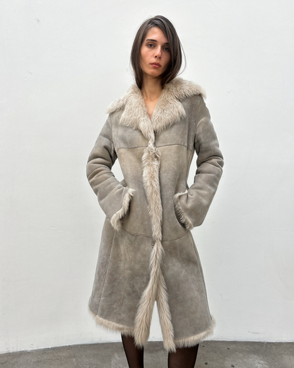 Strenesse Shearling Coat