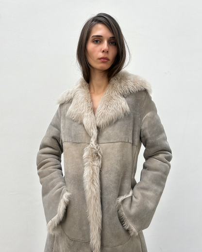 Strenesse Shearling Coat