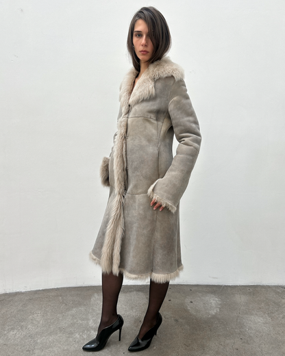 Strenesse Shearling Coat