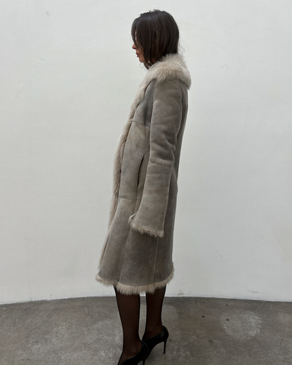 Strenesse Shearling Coat