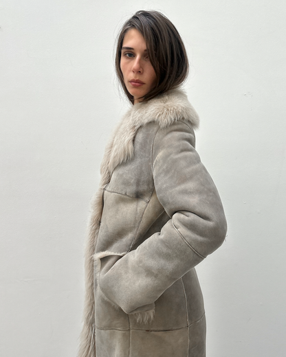Strenesse Shearling Coat