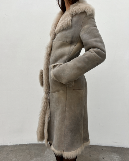 Strenesse Shearling Coat