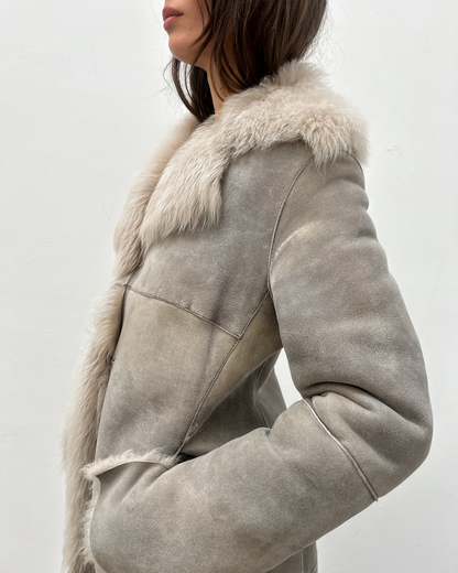 Strenesse Shearling Coat