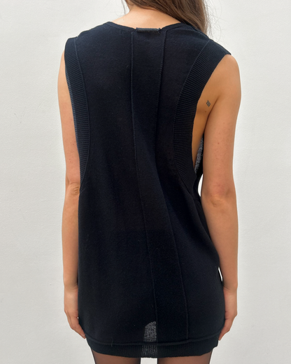 Y’s Yohji Yamamoto Plunge Neck Tunic