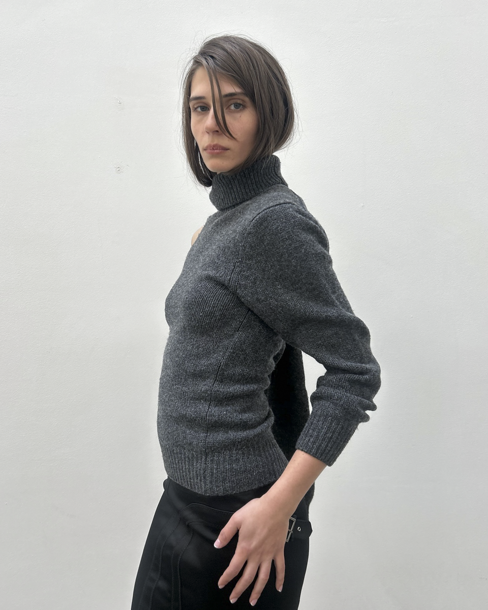 Comme des Garçons FW2002 Deconstructed Sweater