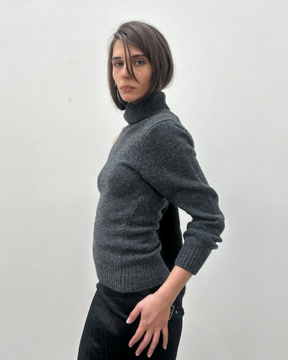 Comme des Garçons FW2002 Deconstructed Sweater