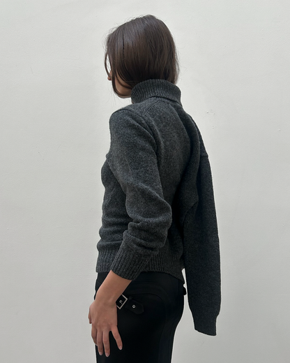 Comme des Garçons FW2002 Deconstructed Sweater