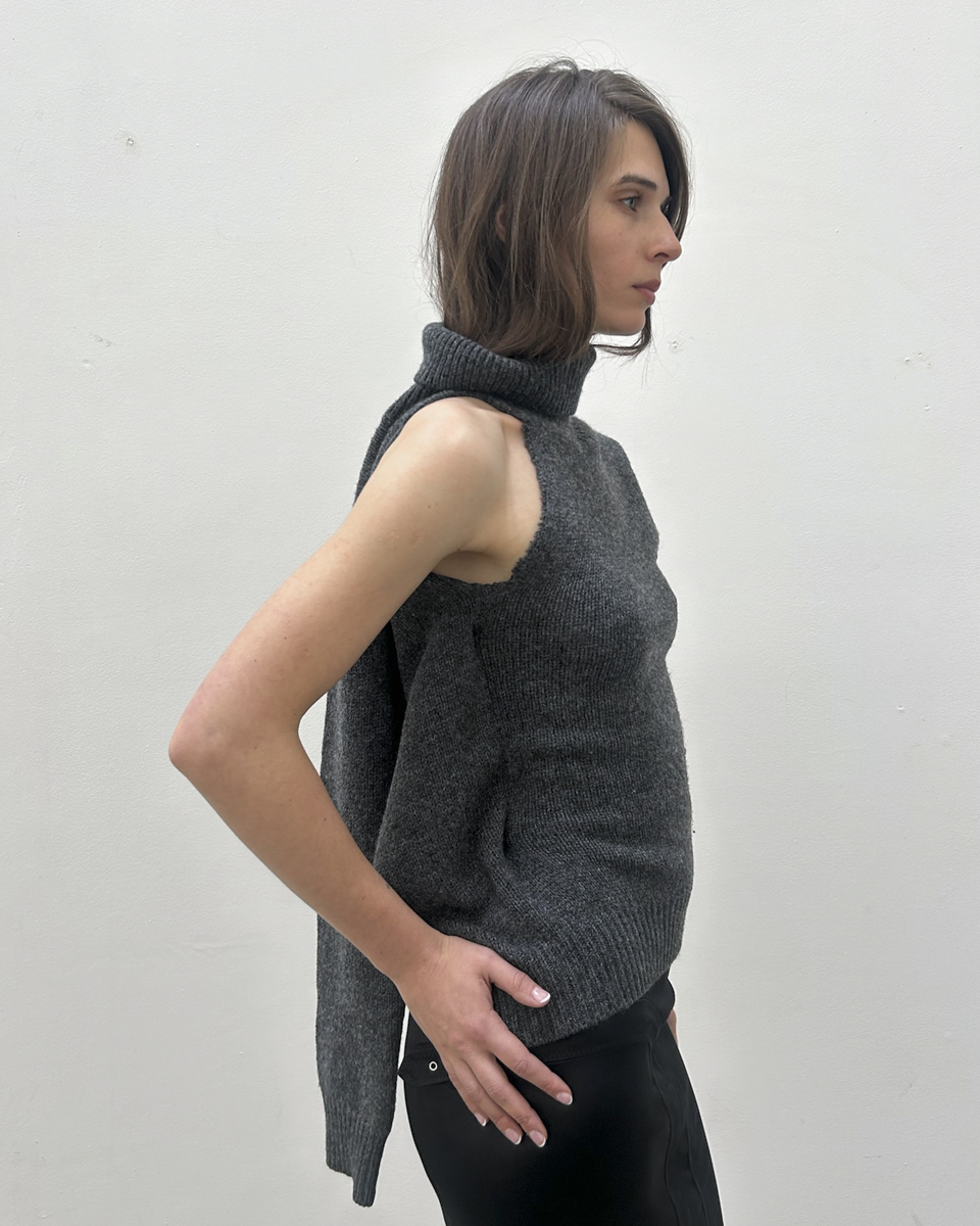 Comme des Garçons FW2002 Deconstructed Sweater