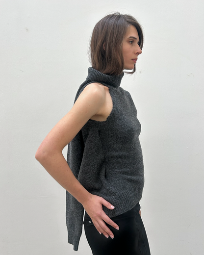 Comme des Garçons FW2002 Deconstructed Sweater