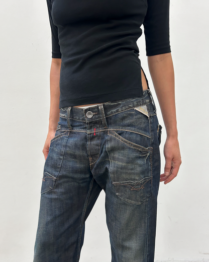 Replay Straight Leg Denim